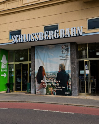 Schlossbergbahn, graz, austria